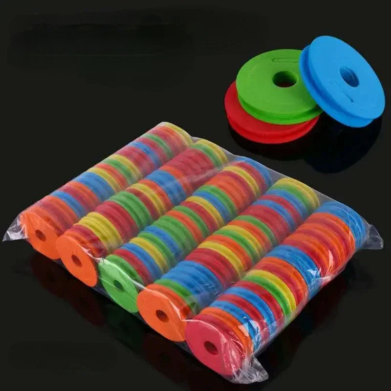 Craft Foam Roll - 10 ชิ้น แผ่นโฟม EVA สำหรับม้วนสายตกปลา แผ่นม้วนสายตกปลา