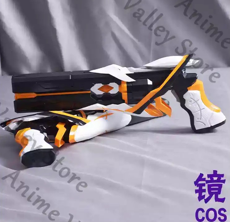 Cosplay Prop Pistol - ปืนของเล่นคอสเพลย์จากอนิเมะ Honkai Impact 3 ซีกเฟรด คาสลาณา