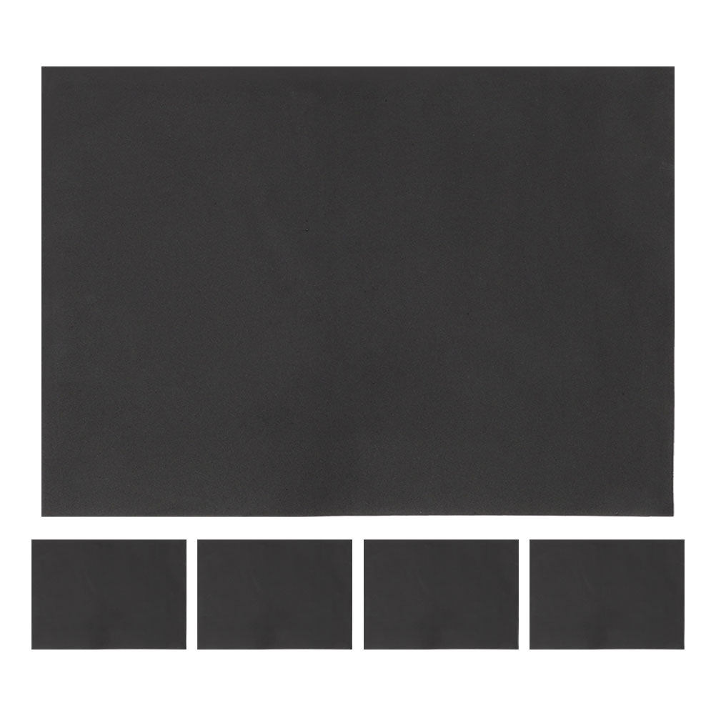 Cosplay Prop Foam Board - 5 ชิ้นโฟมบอร์ดวัสดุแผ่นโฟมอีวาสีดำสำหรับคอสเพลย์ DIY อุปกรณ์งานฝีมือเครื่องแต่งกายอุปกรณ์ประกอบฉากสมุดภาพ DIY งานฝีมือ