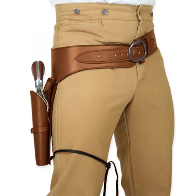 ซองปืนสไตล์สตีมพังก์แบบตะวันตก - Cosplay Prop Pistol บทวิจารณ์และราคา