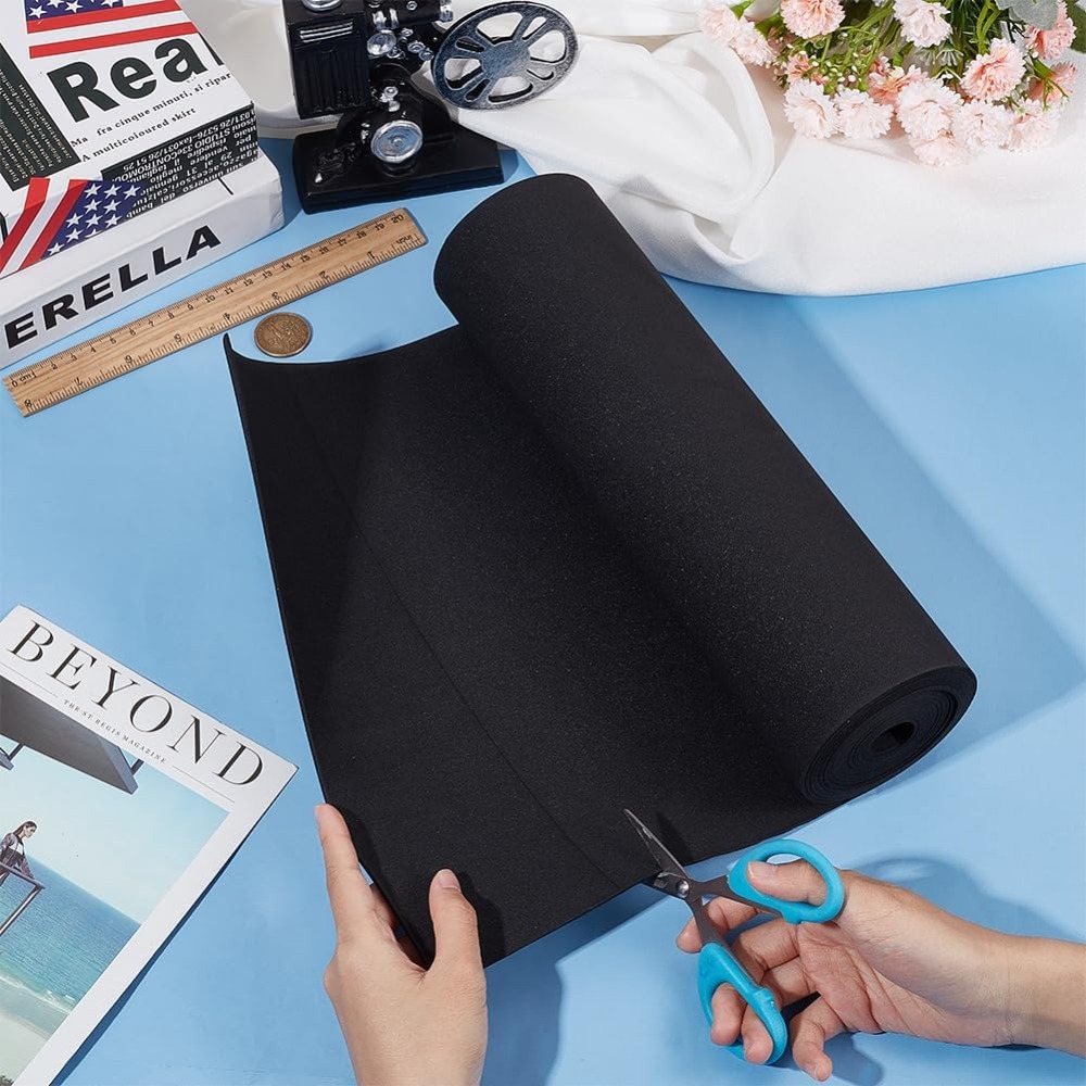 แผ่นโฟม EVA สีดำ 300x2 มม. 3 ม - Craft Foam Roll บทวิจารณ์และราคา