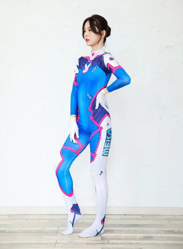 ชุดคอสเพลย์ฮาโลวีน 3 มิติ พิมพ - Dva Cosplay Prop บทวิจารณ์และราคา