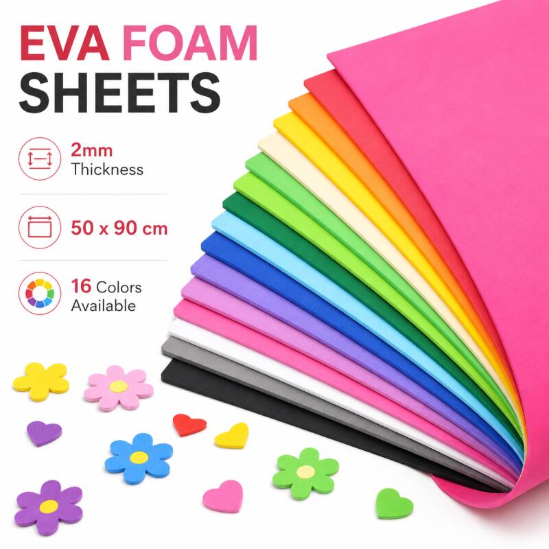 แผ่นโฟม EVA 2 ชิ้น, โฟมงานฝีมื - Cosplay Props Eva Foam บทวิจารณ์และราคา