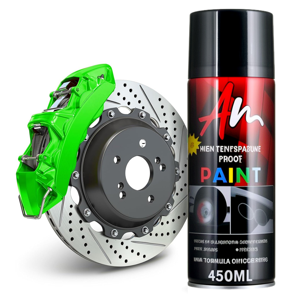 DIY สีคาลิปเปอร์เบรค 2K สเปรย์ - Metallic Spray Paint บทวิจารณ์และราคา
