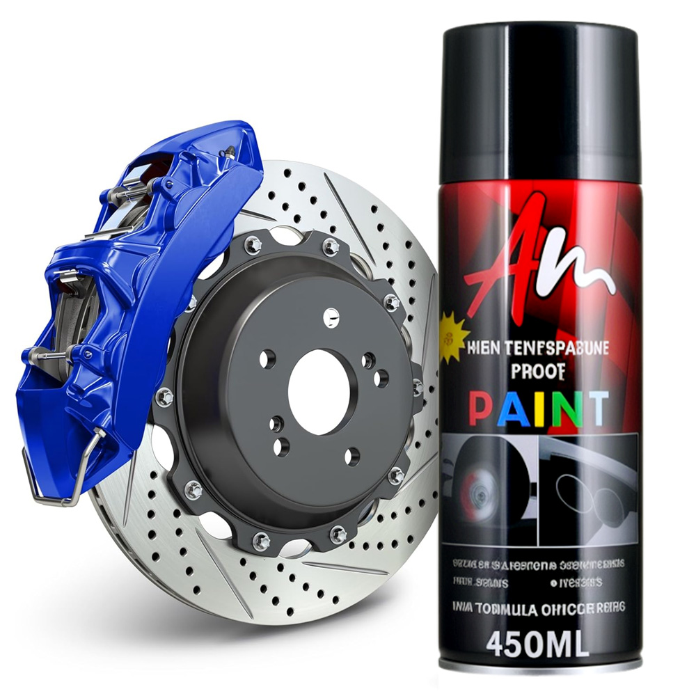 DIY สีคาลิปเปอร์เบรค 2K สเปรย์ - Metallic Spray Paint บทวิจารณ์และราคา