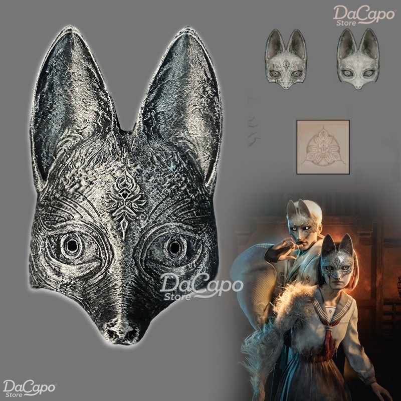 หน้ากากฟ็อกซ์จากเกมสยองขวัญ Si - Cosplay Prop 3D Print บทวิจารณ์และราคา