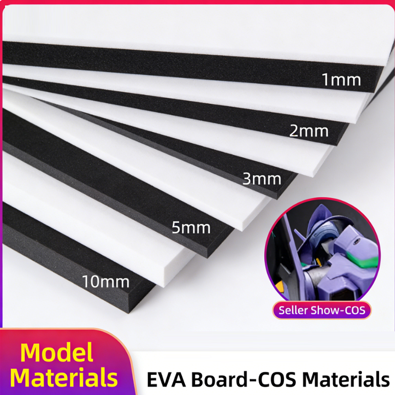 แผ่นโฟม EVA สีดำ 38 องศา สำหรั - Cosplay Prop Foam Board บทวิจารณ์และราคา