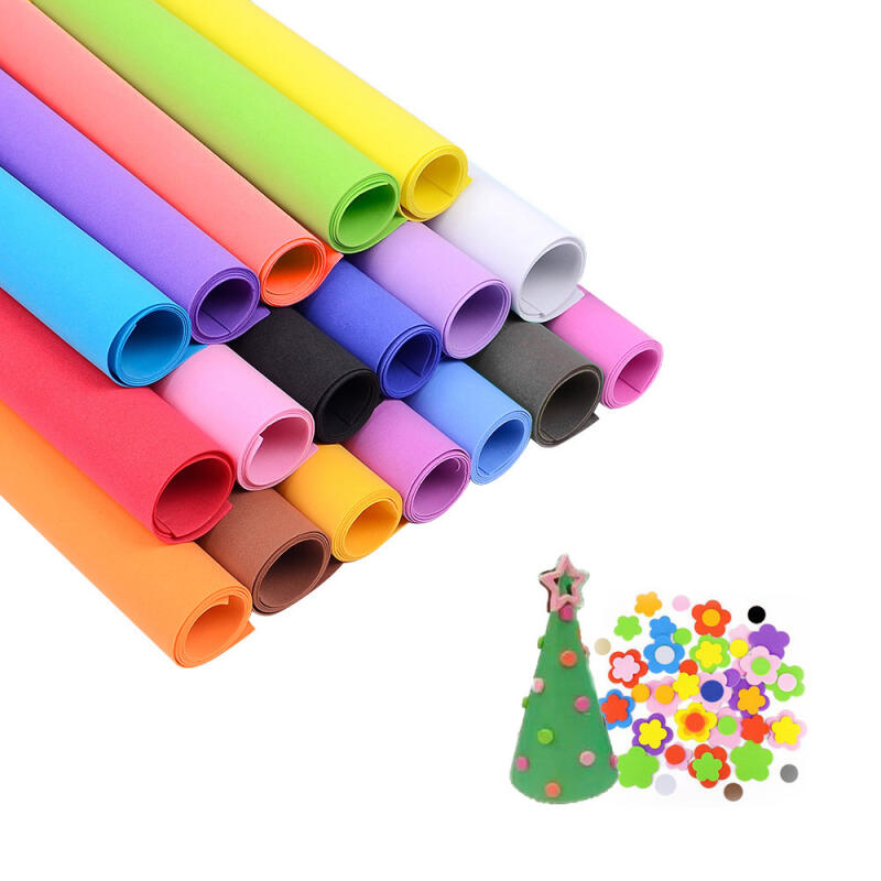 แผ่นโฟม EVA สีสันสดใส หนา 2 มม - Cosplay Props Eva Foam บทวิจารณ์และราคา