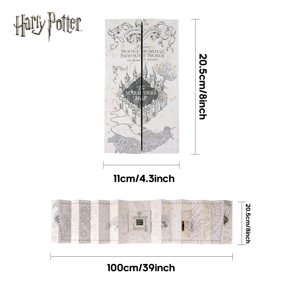 แผนที่โรงเรียนเวทมนตร์ของมารอด - Prop For Cosplay บทวิจารณ์และราคา
